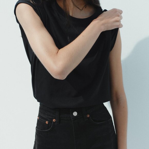 Zara High Waist Mom Shorts - Picture 2 of 6